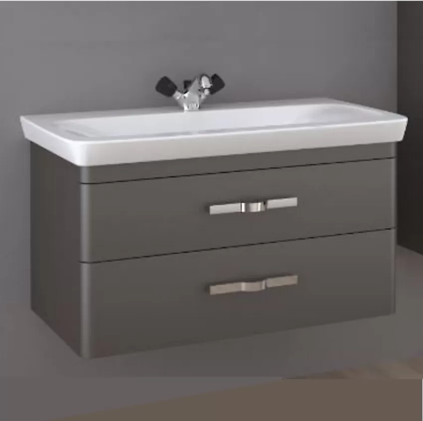 Seramik Alt Kabinli Lavabo En: 90 cm 